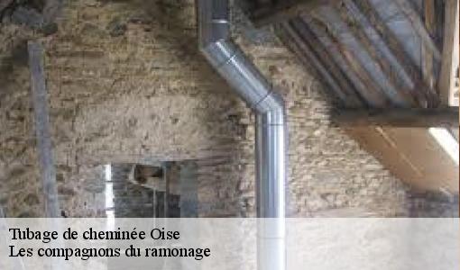 Tubage de cheminée 60 Oise Les compagnons du ramonage