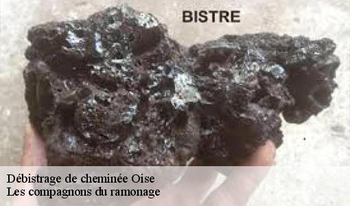 Débistrage de cheminée 60 Oise Les compagnons du ramonage