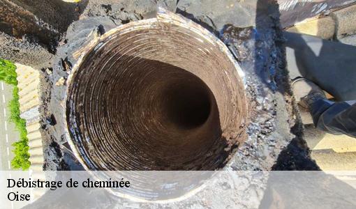 Débistrage de cheminée Oise