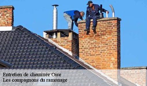 Entretien de cheminée 60 Oise Les compagnons du ramonage