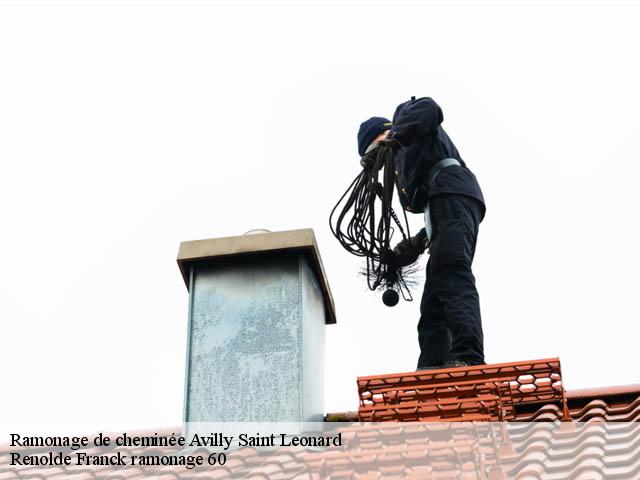 Ramonage de cheminée  avilly-saint-leonard-60300 Renolde Franck ramonage 60