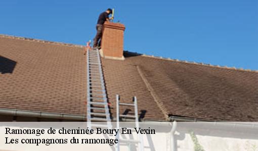 Ramonage de cheminée boury-en-vexin-60240 Les compagnons du ramonage