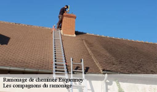 Ramonage de cheminée  esquennoy-60120 Renolde Franck ramonage 60