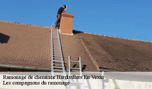 Ramonage de cheminée hardivillers-en-vexin-60240 Les compagnons du ramonage