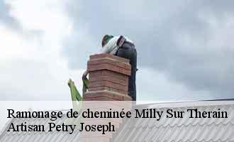Ramonage de cheminée milly-sur-therain-60112 Artisan Petry Joseph