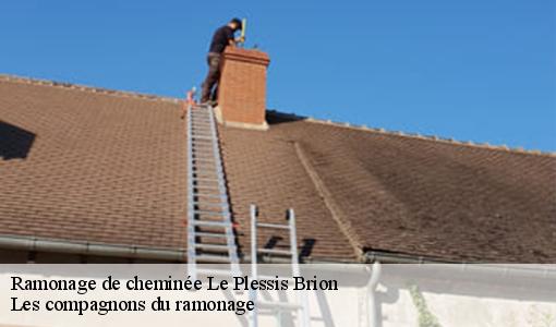 Ramonage de cheminée le-plessis-brion-60150 Les compagnons du ramonage
