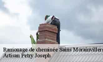Ramonage de cheminée sains-morainvillers-60420 Artisan Petry Joseph