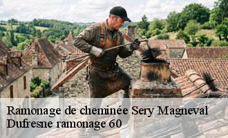 Ramonage de cheminée sery-magneval-60800 Dufresne ramonage 60