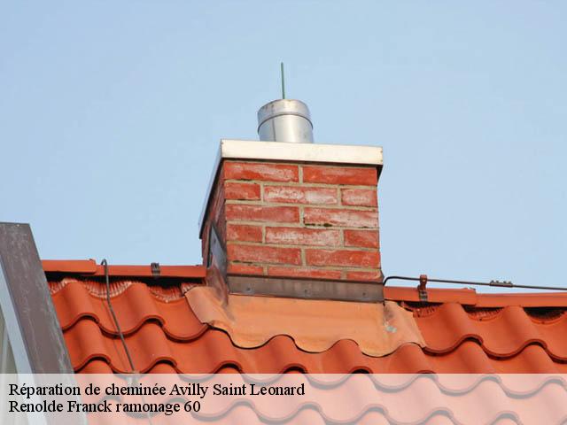 Réparation de cheminée  avilly-saint-leonard-60300 Renolde Franck ramonage 60