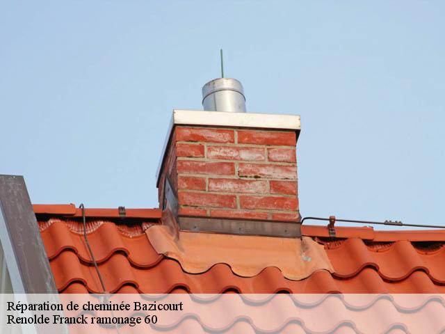 Réparation de cheminée  bazicourt-60700 Renolde Franck ramonage 60