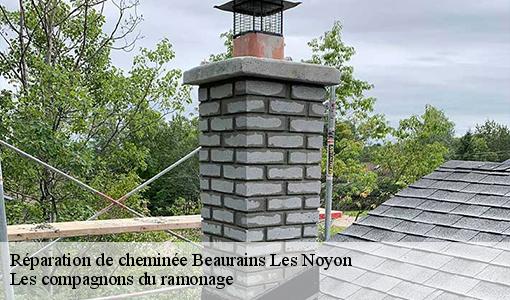 Réparation de cheminée  beaurains-les-noyon-60400 Renolde Franck ramonage 60