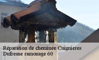 Réparation de cheminée  cuignieres-60130 Dufresne ramonage 60