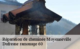 Réparation de cheminée moyenneville-60190 Dufresne ramonage 60