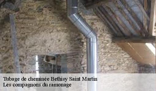 Tubage de cheminée  bethisy-saint-martin-60320 Renolde Franck ramonage 60