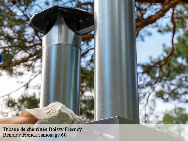 Tubage de cheminée  boissy-fresnoy-60440 Renolde Franck ramonage 60