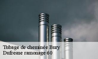 Tubage de cheminée  bury-60250 Dufresne ramonage 60