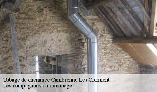 Tubage de cheminée cambronne-les-clermont-60290 Les compagnons du ramonage