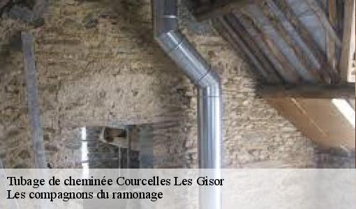 Tubage de cheminée courcelles-les-gisor-60240 Les compagnons du ramonage