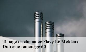 Tubage de cheminée flavy-le-meldeux-60640 Dufresne ramonage 60