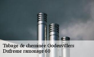 Tubage de cheminée godenvillers-60420 Dufresne ramonage 60