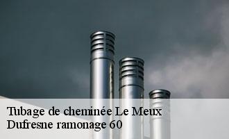 Tubage de cheminée le-meux-60880 Dufresne ramonage 60