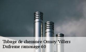 Tubage de cheminée  ormoy-villers-60800 Dufresne ramonage 60