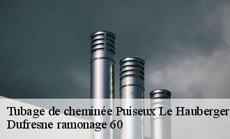 Tubage de cheminée puiseux-le-hauberger-60540 Dufresne ramonage 60