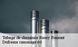 Tubage de cheminée  russy-bemont-60117 Dufresne ramonage 60