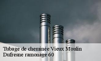 Tubage de cheminée vieux-moulin-60350 Dufresne ramonage 60