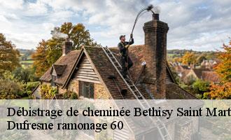 Débistrage de cheminée bethisy-saint-martin-60320 Dufresne ramonage 60