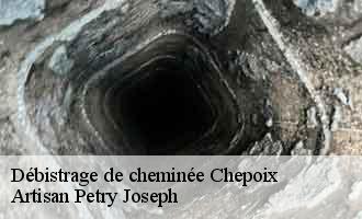 Débistrage de cheminée chepoix-60120 Artisan Petry Joseph
