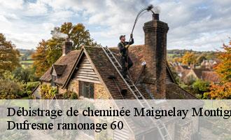 Débistrage de cheminée maignelay-montigny-60420 Dufresne ramonage 60